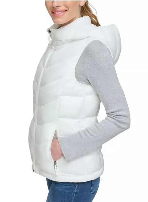 32 Degrees Packable Hooded Down Puffer Vest L - Image 2