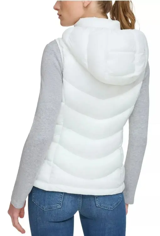 32 Degrees Packable Hooded Down Puffer Vest L - Image 3