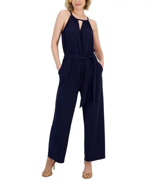 JPR Studio Printed Sleeveless Jumpsuit Eclipse Navy L