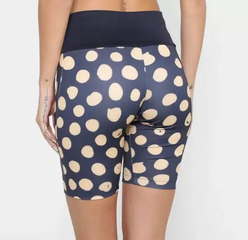 Adidas HA1216 Farm Rio Polka Dot Women's Bike Shorts Tights Size 2X Black NEW - Image 2