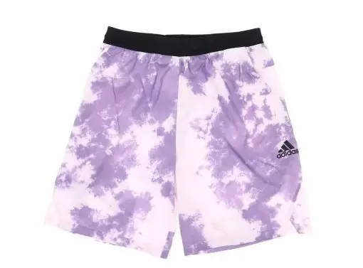 adidas Mens Purple Axis Woven Training Shorts Size L