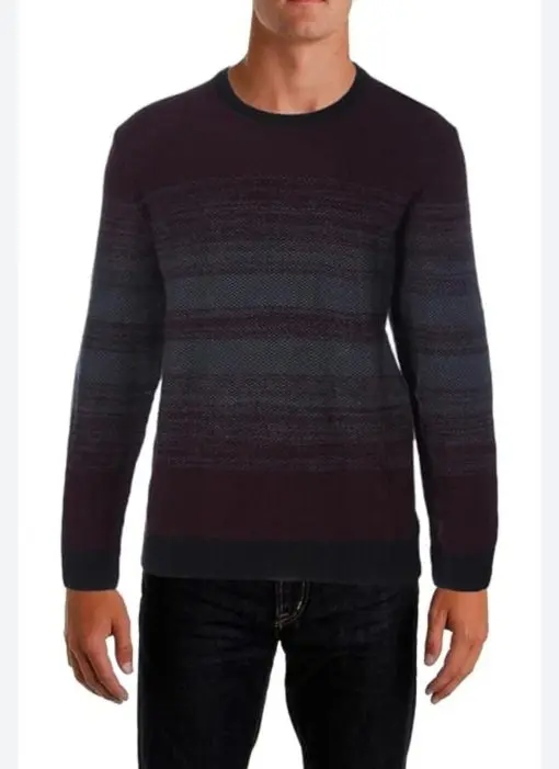 Alfani Mens Chenille Knit Sweater XXL