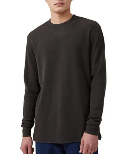 Alfani Men's Long Sleeve Supima Crewneck T-Shirt, XXL