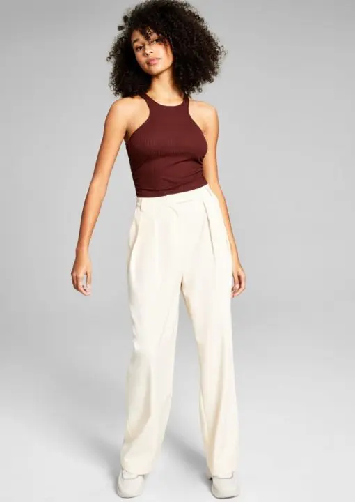 And Now This High-Rise Wide-Leg Pants M