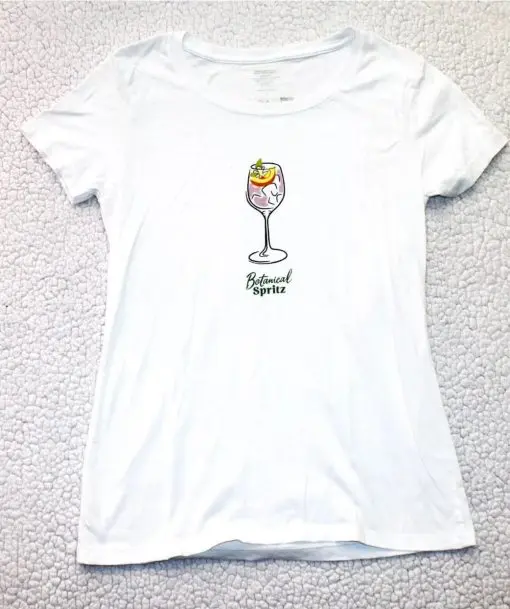 Botanical Spritz Ketel One Cocktail Women's Graphic T-Shirt White S