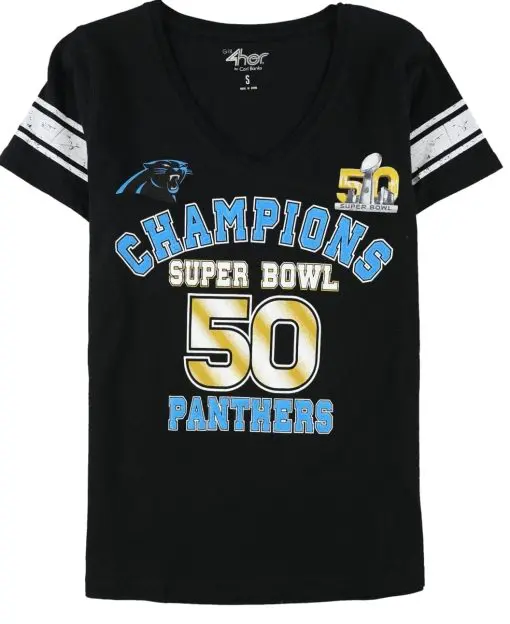 Buy a G-lii Sports Womens Carolina Panthers Graphic T-Shirt XL