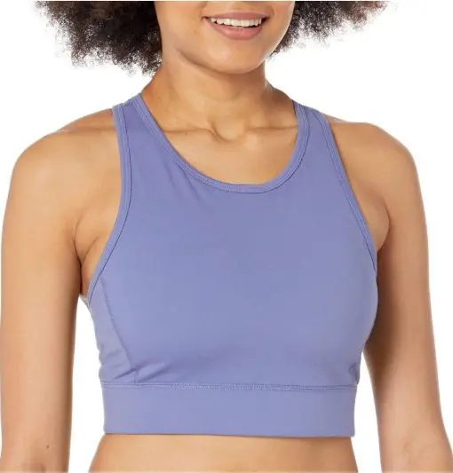 Calvin Klein Performance Women's Pilates Outfit Fitness Crop Top Scoopneck Bra S