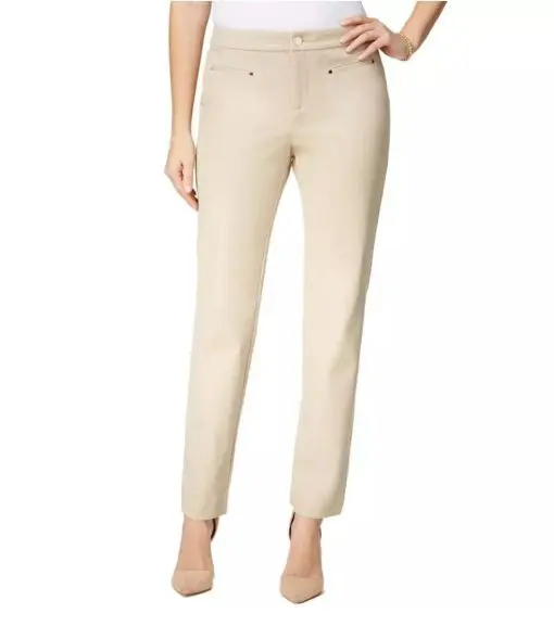 Charter Club Women's New Ankle Pants Sedona Dust Size 16