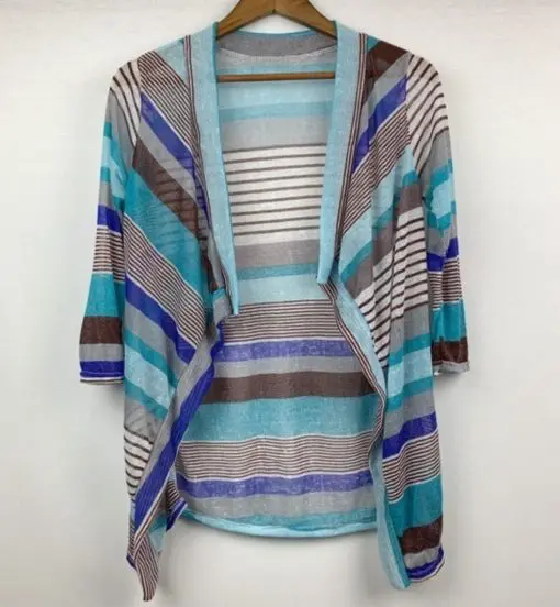 Cute Wrap Cardigan Shear Great Fall Colors SIZEL