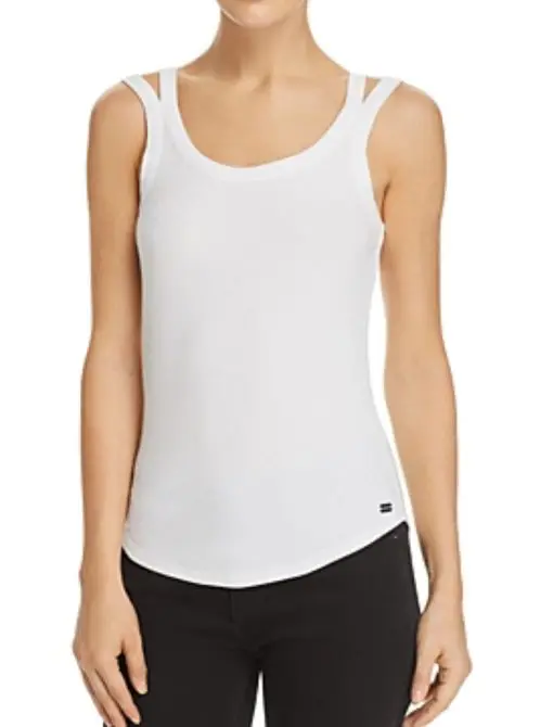 Donna Karan Double-Strap Tank M