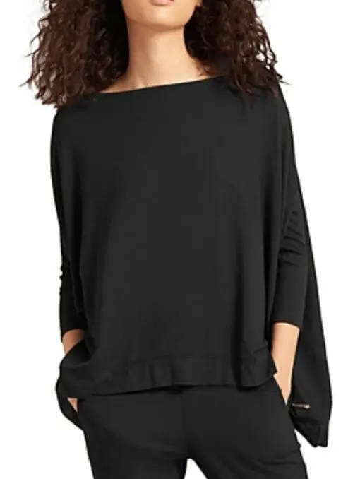 Donna Karan New York Boatneck Sweatshirt S