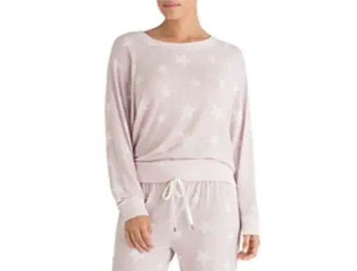 Honeydew Star Seeker Pajama Set in Pink Starbird Stars top S