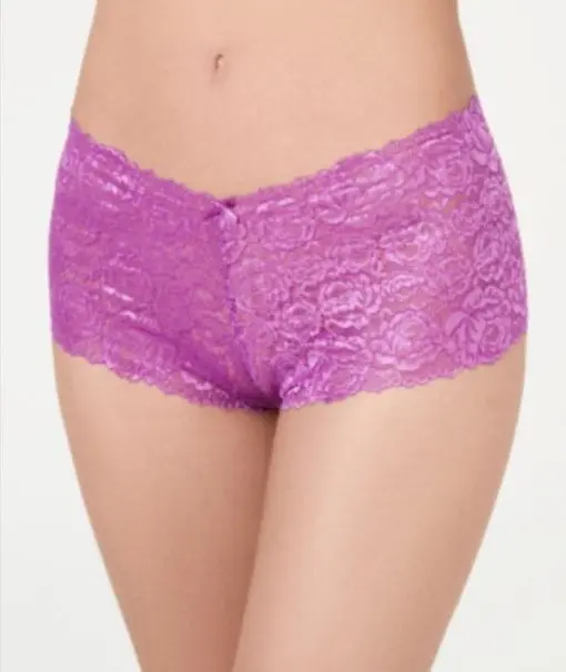 I.n.c. Lace Boyshort,  Hyacinth Violet M