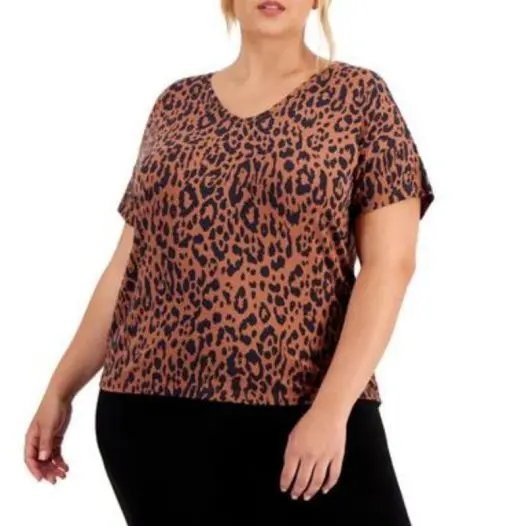 Ideology Plus Size Active T-Shirt,3X