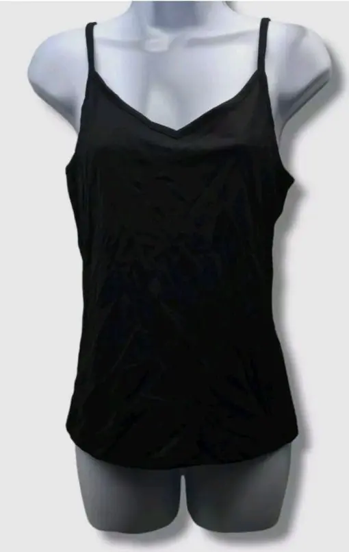 INC International Concepts Women's Black Tank Top Size SIZE3X