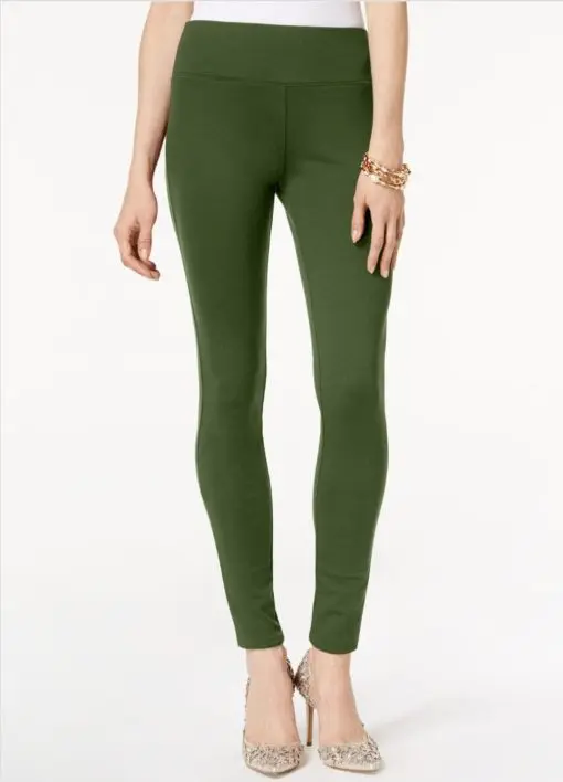 INC Women's Pull-on Ponte Pants,  - Costa Green 16