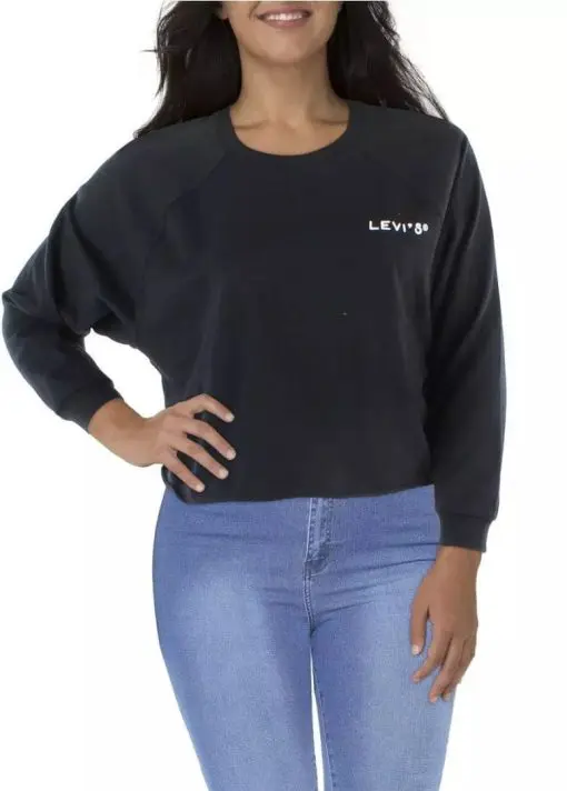 LEVI'S WOMENS LOGO CASUAL TOP SWEATSHIRT SHIRT 2x