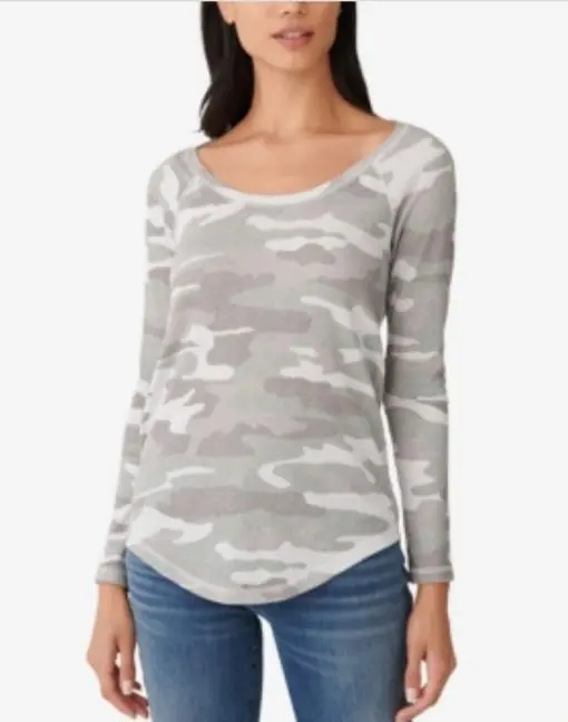 Lucky Brand Camo Thermal T-Shirt XXL