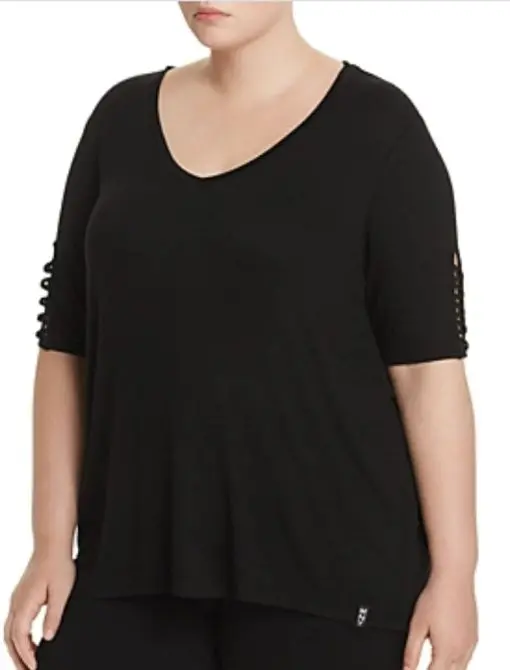 Marc New York Performance Plus Cutout-Sleeve Jersey Tee 3X