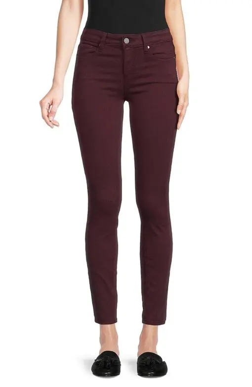 Paige Women's Verdugo Ankle Skinny Jeans - Beet - Size 23