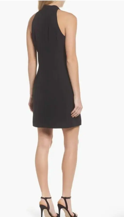 Vince Camuto Halter Tie Neck a-line Dress 2 - Image 2