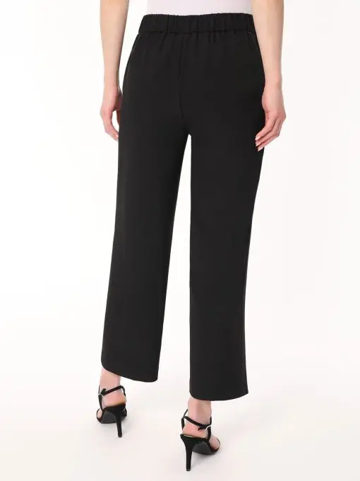 Women's Stretch-Crepe Straight-Leg Ankle Pants 24 W - Image 2