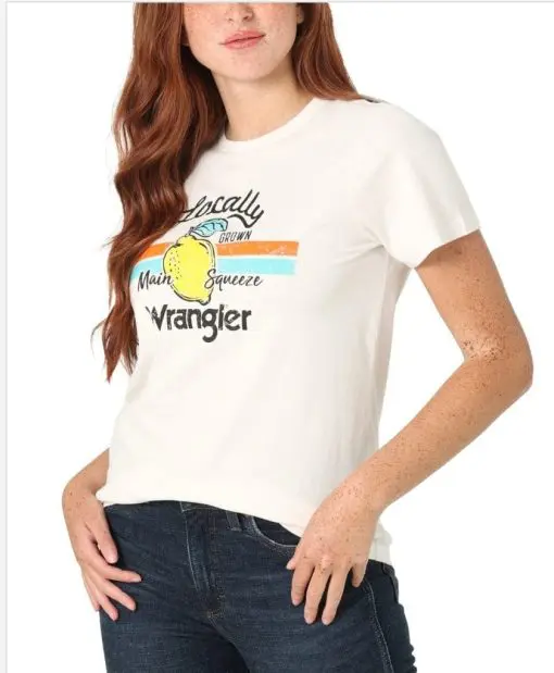 Wrangler Women's Locally Grown Logo Graphic T-Shirt M