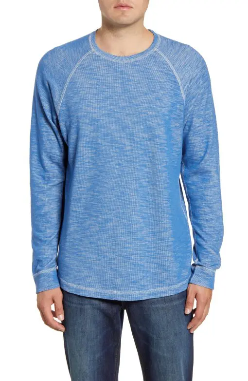 Tommy Bahama Men's Duncan Deux Crewneck Sweater - Bengal Blue XXL