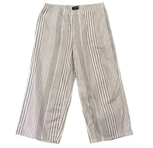 DKNY Striped Copped Pants XL - Image 2