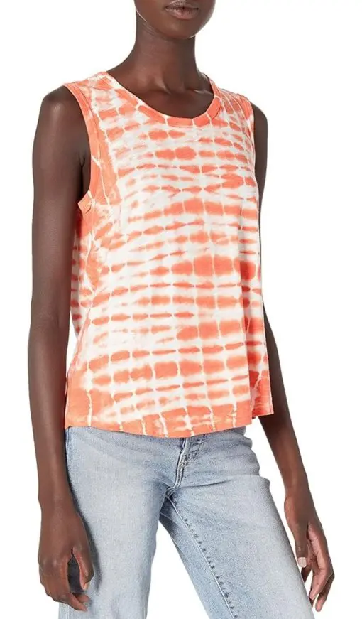 Jessica Simpson Women's Knox Sleeveless Graphic Knit Top S