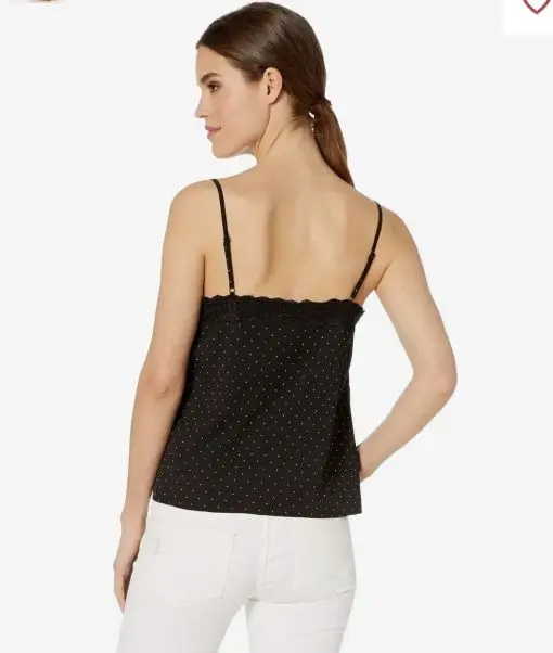 Kensie Blk Combo Pin Dot Cami SIZES - Image 2