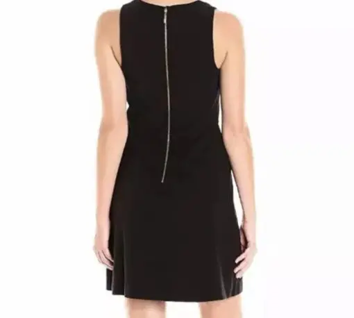 NWT kensie Women's Stetch Cepe Dress, Black Size M. - Image 2