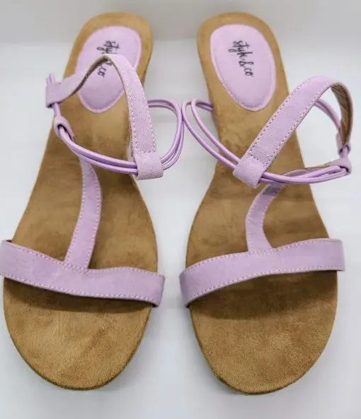 STYLE & COMPANY Womens Purple Padde... 9.5