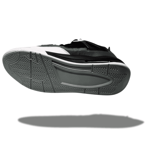 Men's Grey & Black Retro Style Sneakers - Classic Design with Cushioned Sole for All-Day Comfort - Image 3