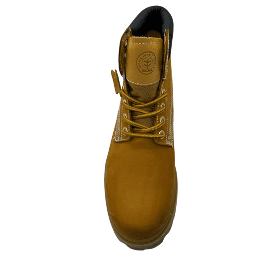 Men's Rugged Work Boots - Classic Wheat with Non-Slip Sole - Image 3