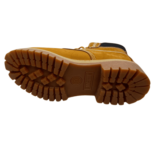 Men's Rugged Work Boots - Classic Wheat with Non-Slip Sole - Image 2