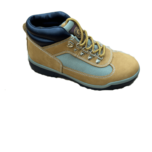 Men's Tan Hiking Boots with Breathable Mesh and Durable Outsole - Image 2