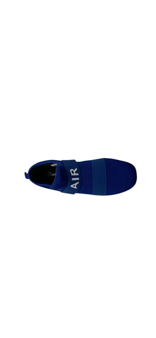 Men's Slip-On Athletic Sneakers – Lightweight Breathable Mesh Running Shoes | Royal Blue - Image 3