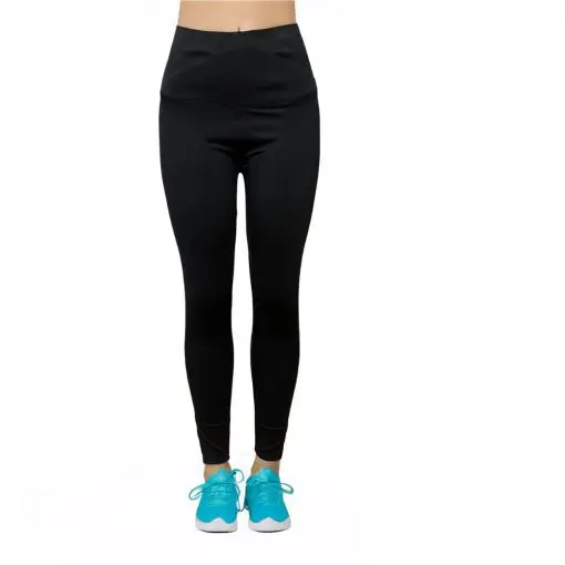 Women's Black High-Waist Cargo Pocket Leggings - Stretchy and Stylish for Active Lifestyle