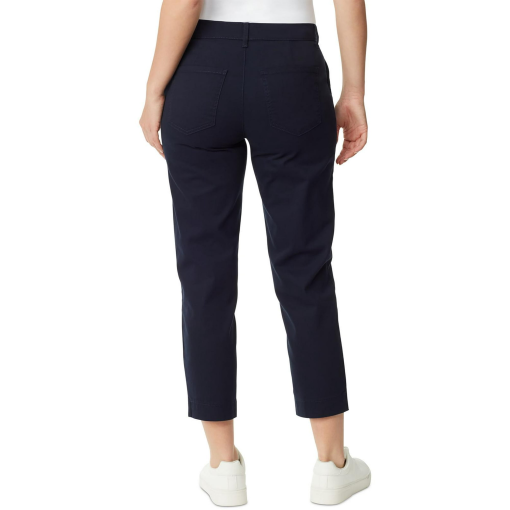 Gloria Vanderbilt Womens Tapered Cropped Trouse Midnight Affair 4 - Image 3