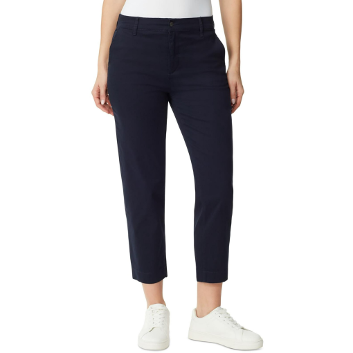 Gloria Vanderbilt Womens Tapered Cropped Trouse Midnight Affair 4 - Image 2