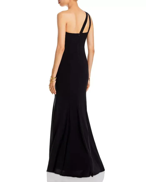 Jump Juniors One-Shoulder Cutout S Black 3/4 - Image 3