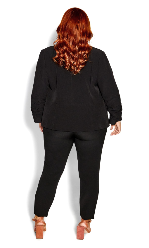 City Chic City Chic Trendy Plus Size Lay Black 24W - Image 2