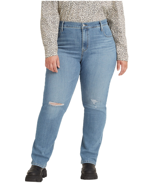 Levis Trendy Plus Size 724 High-Rise Slate Fixer 24W - Image 2