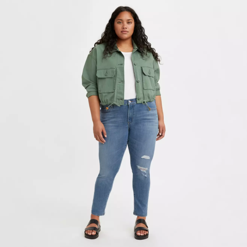 Levis Plus Size 711 Outta Time Distr Lapis Joy 22W - Image 2