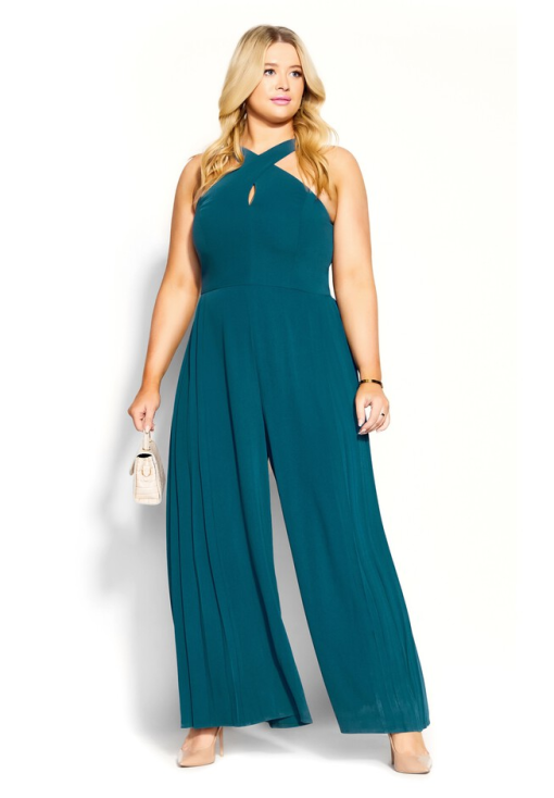 CITY CHIC City Chic Trendy Plus Size Har Teal 18W - Image 2