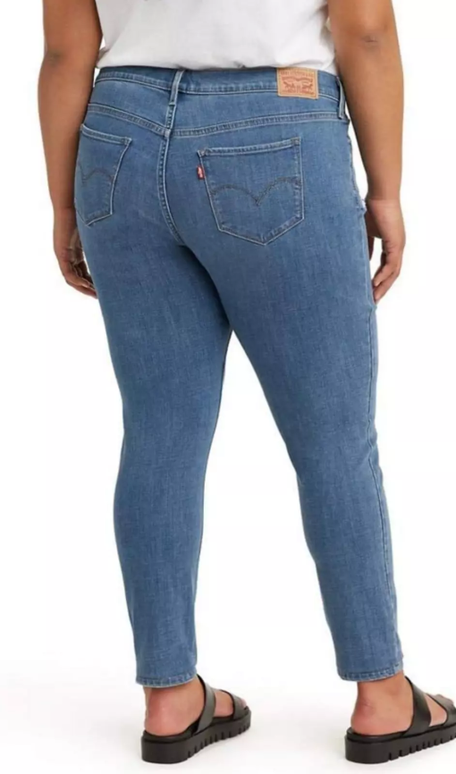 Levis Plus Size 711 Outta Time Distr Lapis Joy 18W - Image 3