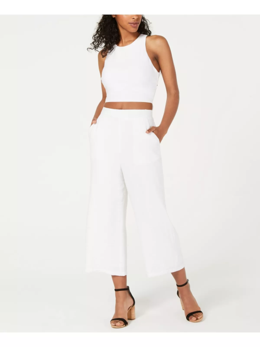 City Studios Juniors 2-Pc. Bow-Back Crop T White 15 - Image 2