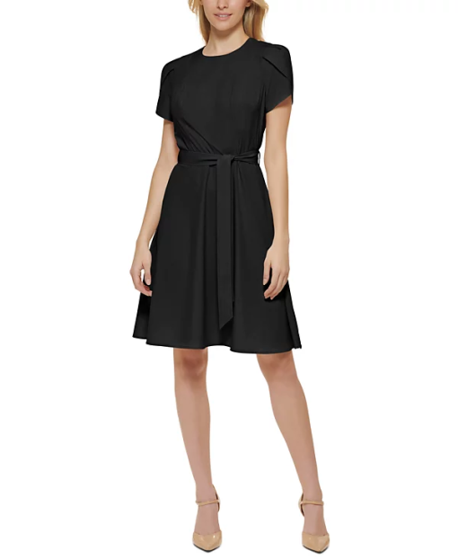 Calvin Klein Tulip-Sleeve a-Line Dress 6 - Image 2