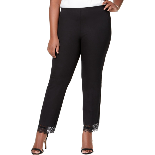 Alfani Women's Pants Color: Black Size: 24W - Image 2